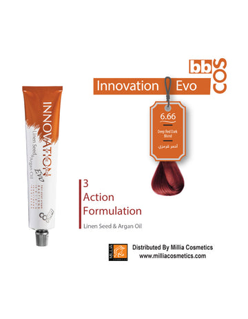 Innovation Hair Color 100 ml- 6.66